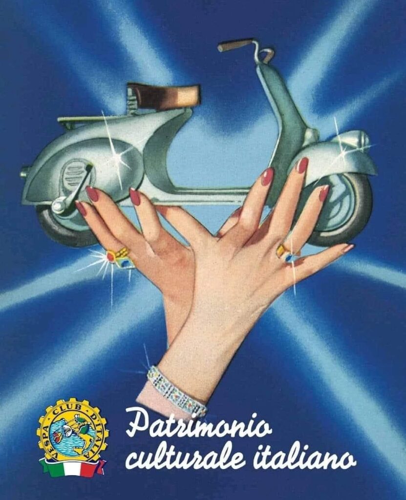 Vespa PATRIMONIO CULTURALE ITALIANO